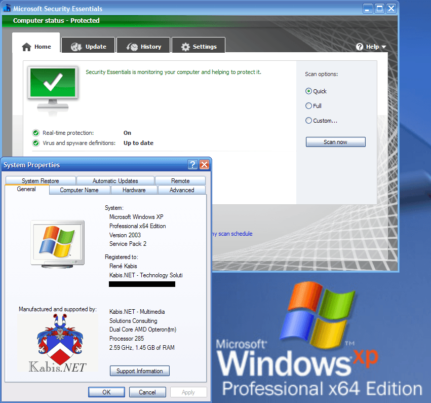 Есть ли 64 битная windows xp